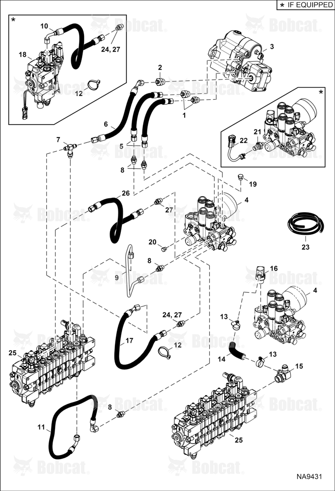 Hydraulic Circuitry (Pump, Manifold)