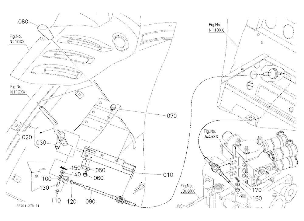 Auxiliary Control Valve Lever (2Nd) [New]