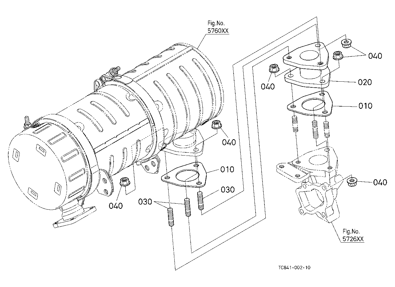 Diesel Particulate Filter Muffler Pipe