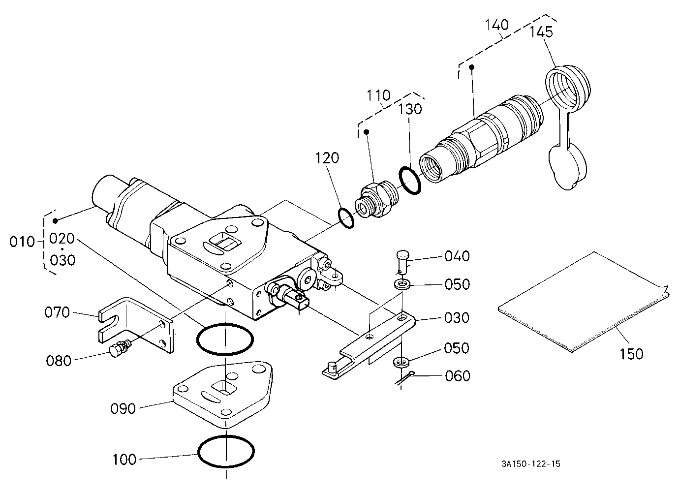 Auxiliary Control Valve Kit (Fd) [Option]