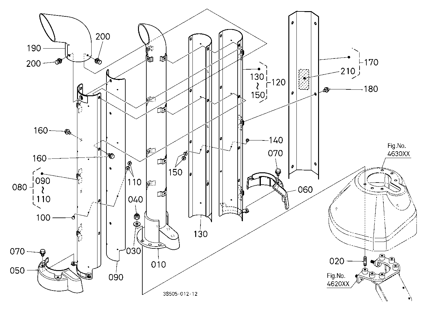 Muffler Pipe [New]