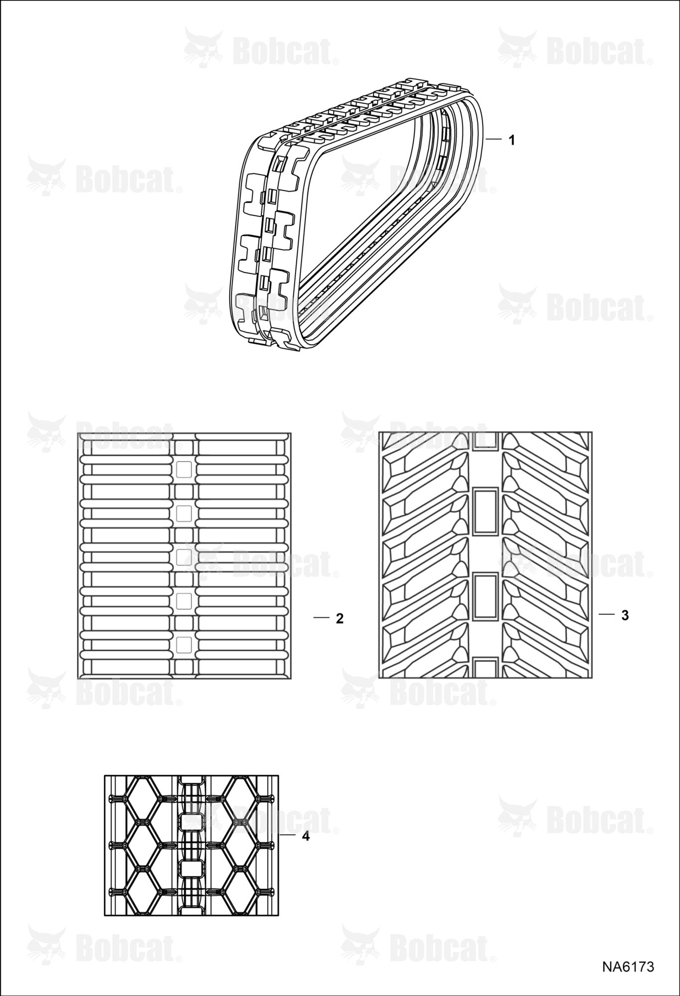 Tracks (Rubber)