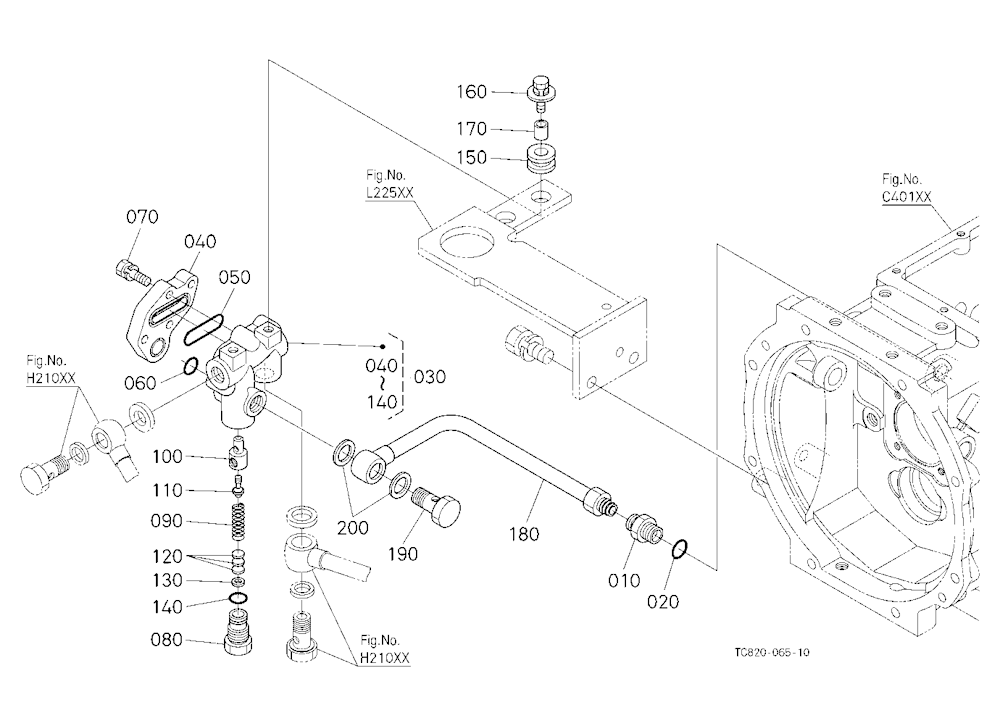 Hydraulic Outlet Block