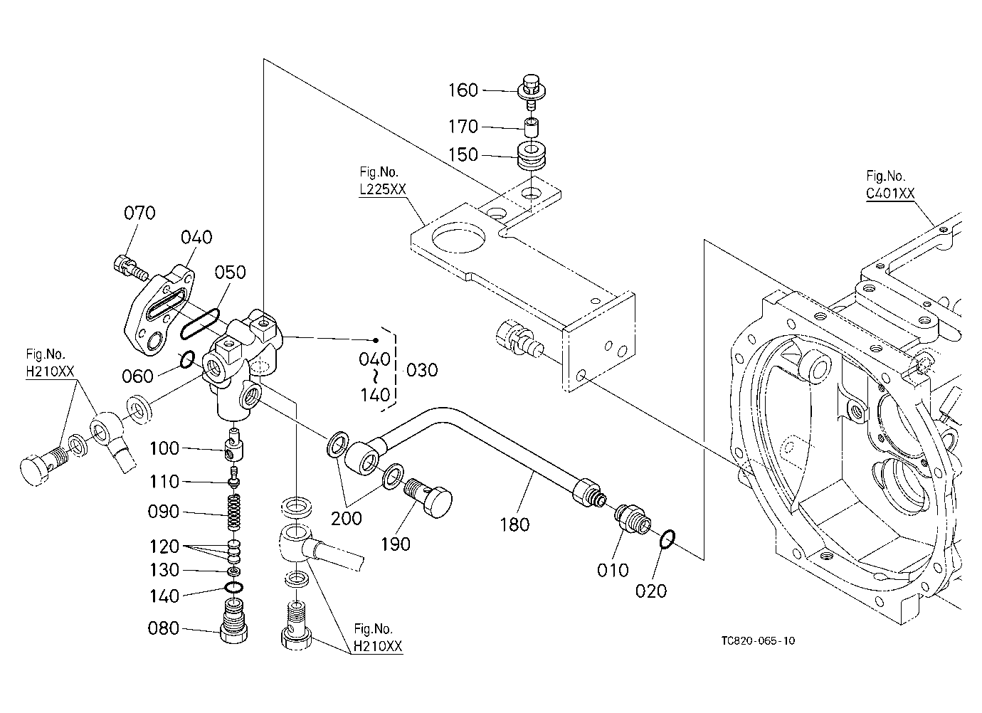 Hydraulic Outlet Block