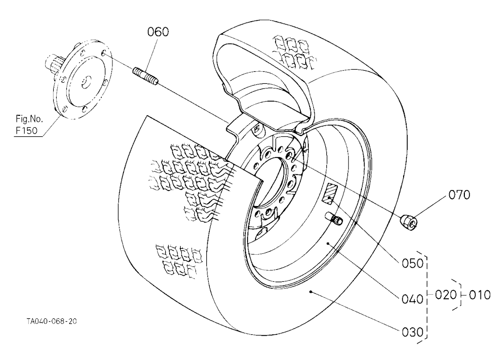Front Wheel (27*10.5-15)