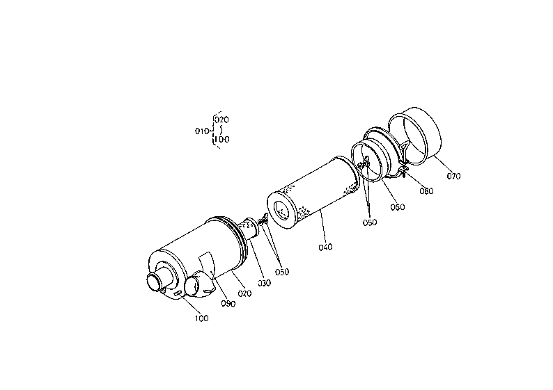 Air Cleaner (Double) [Section Parts]