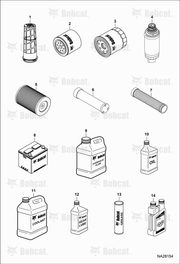 Maintenance Items (Service Parts)
