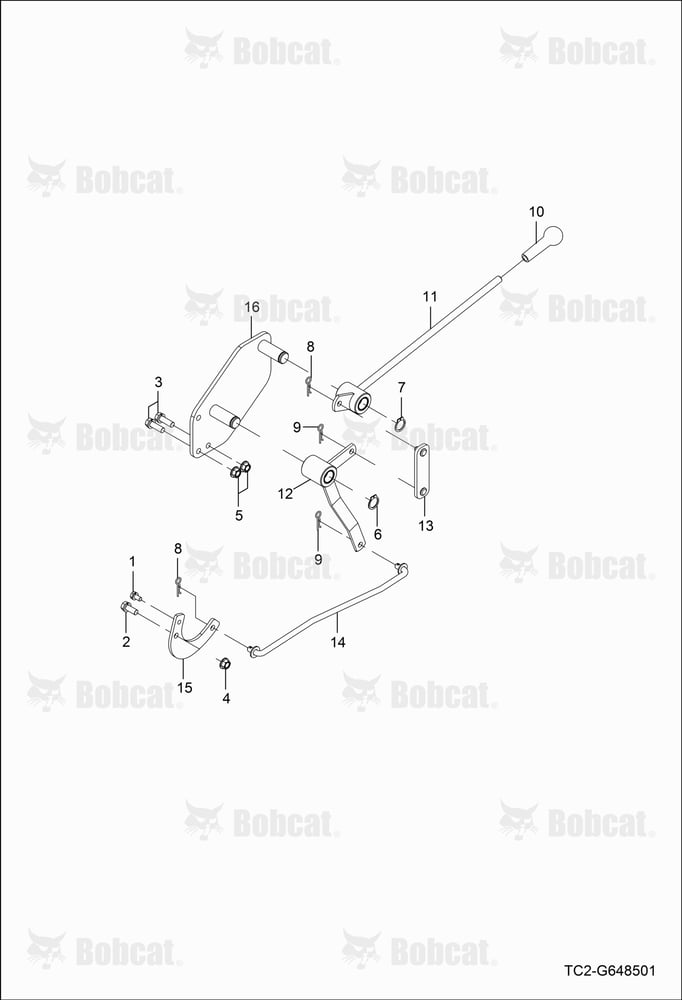 External Position Adjusting Lever Group