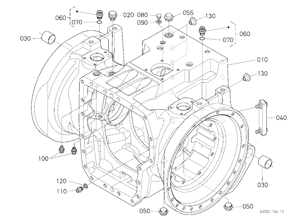 Rear Axle Housing [Transaxle Component]