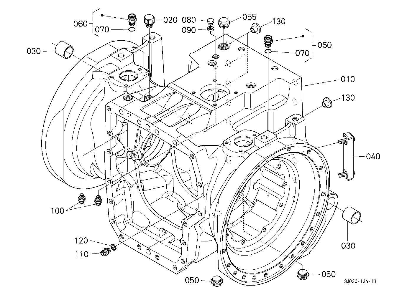 Rear Axle Housing [Transaxle Component]