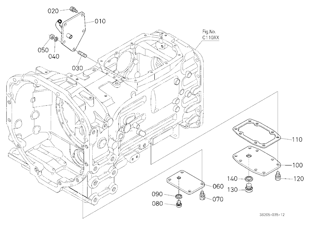Clutch Housing Cover Lower