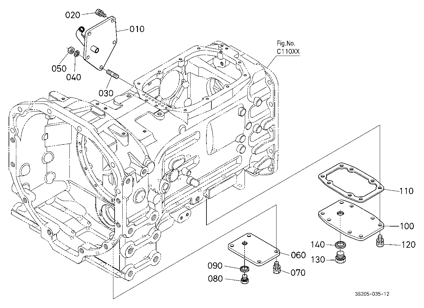 Clutch Housing Cover Lower