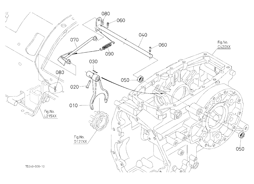 Differential Lock Shift Fork