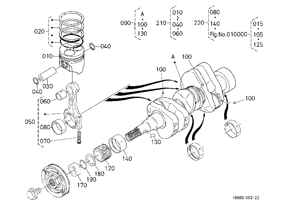 Piston And Crankshaft