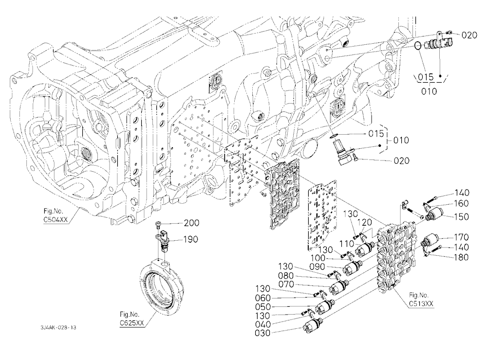 Sensor/Valve/Regulater (Transmission Housing Lh)
