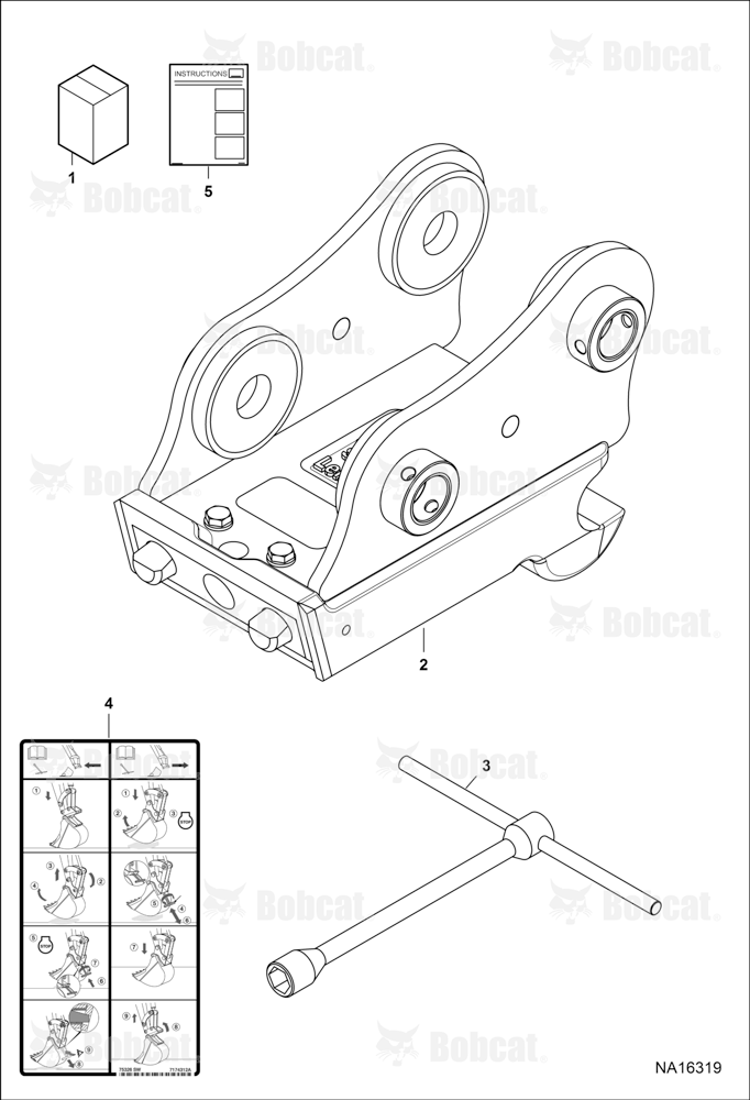 European Accessories (Quick Coupler Kit) (Lehnhoff System)