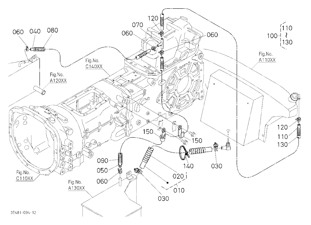 Fuel Pipe 1 (Rear) [Cab Type]