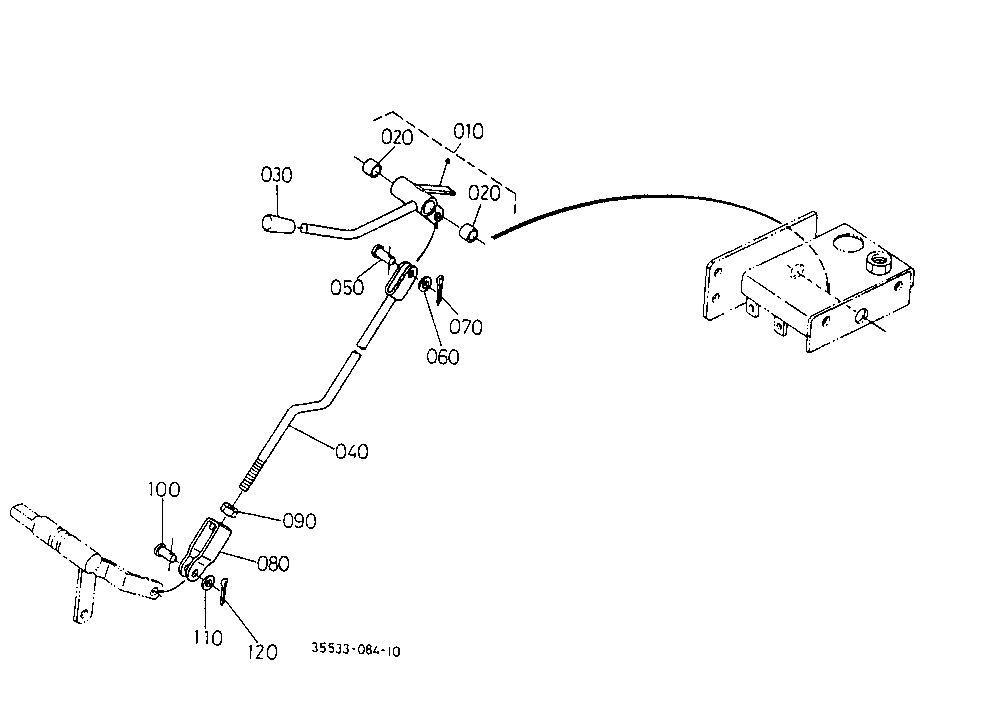 Front Wheel Drive Lever