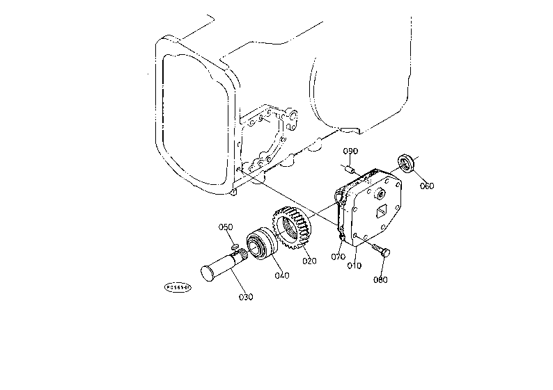 Manual Shuttle Gear Support [Manual Shuttle]