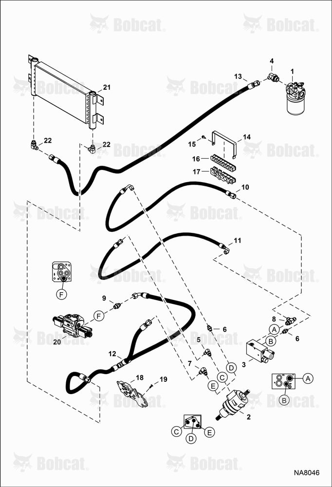 Hydraulic Circuitry (Steering & Cooling)
