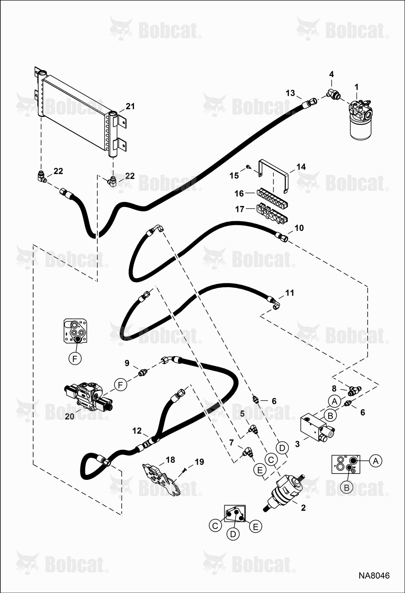 Hydraulic Circuitry (Steering & Cooling)