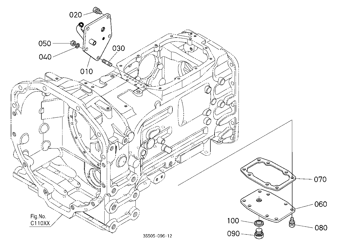 Clutch Housing Cover Lower [Dtsc]