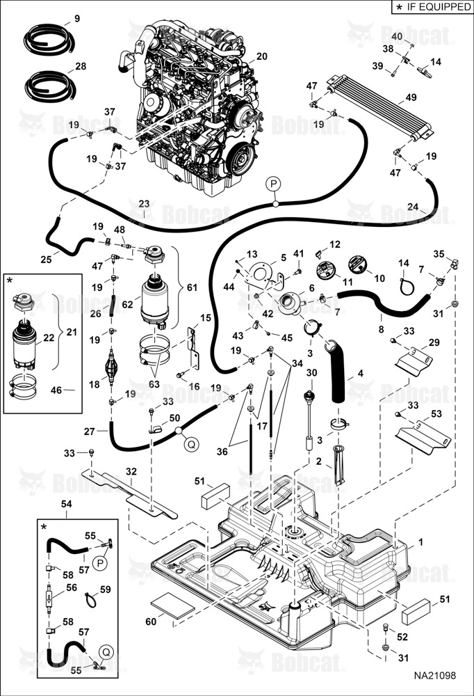 Engine & Attaching Parts (Fuel System) ALJ811001 - ALJ817021
