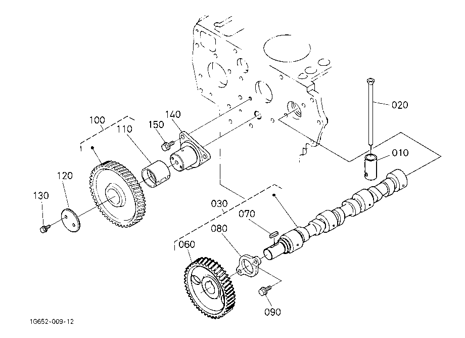 Camshaft And Idle Gear Shaft