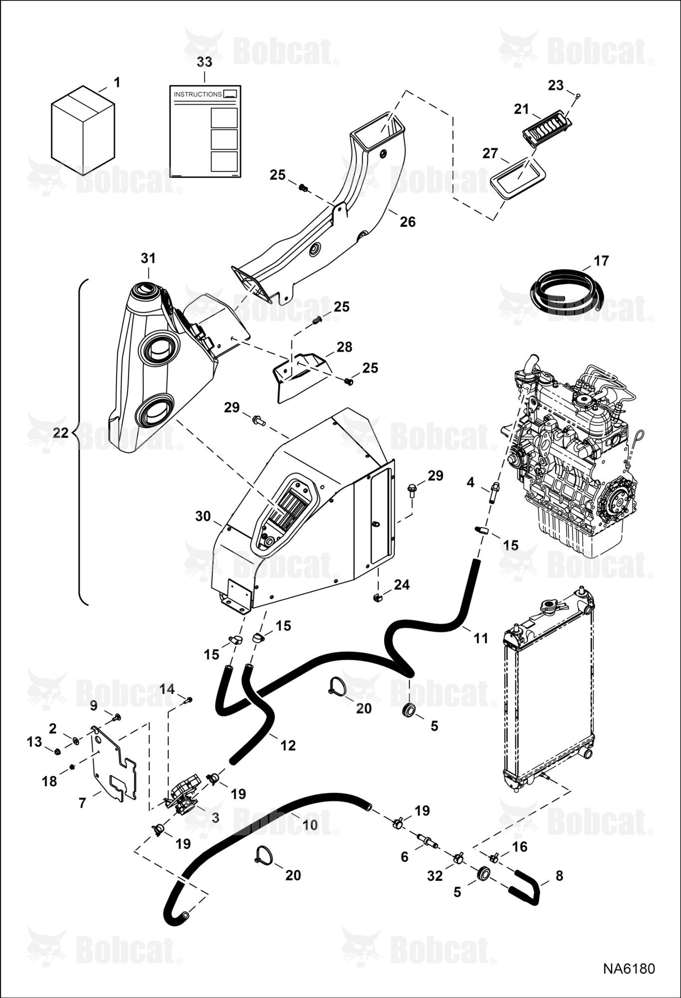 Heater & A/C (Heater Kit)  ACRA11001 - ACRA13052