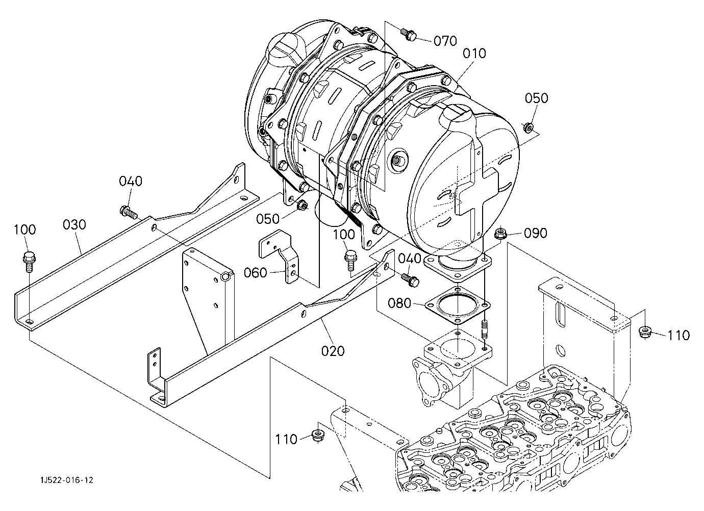 Diesel Particulate Filter Muffler