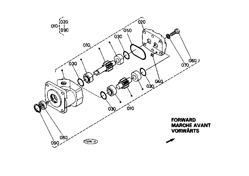 Hydraulic Pump [Component Parts]