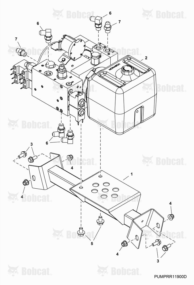 ACCESSORIES, PUMP, Rear