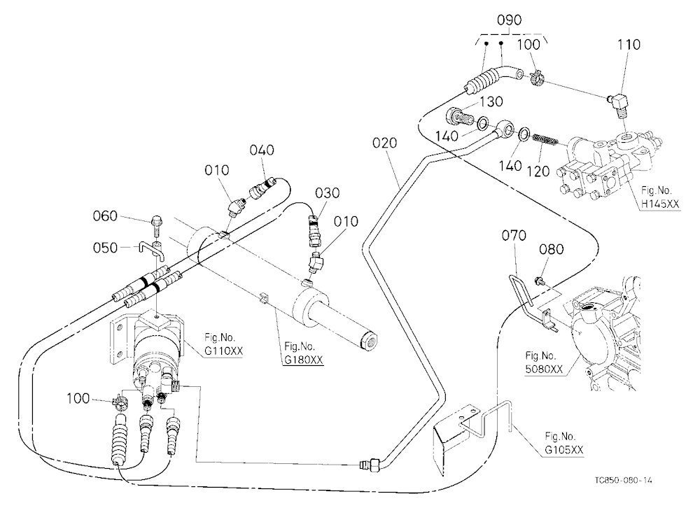 Hydraulic Oil Line (Steering)