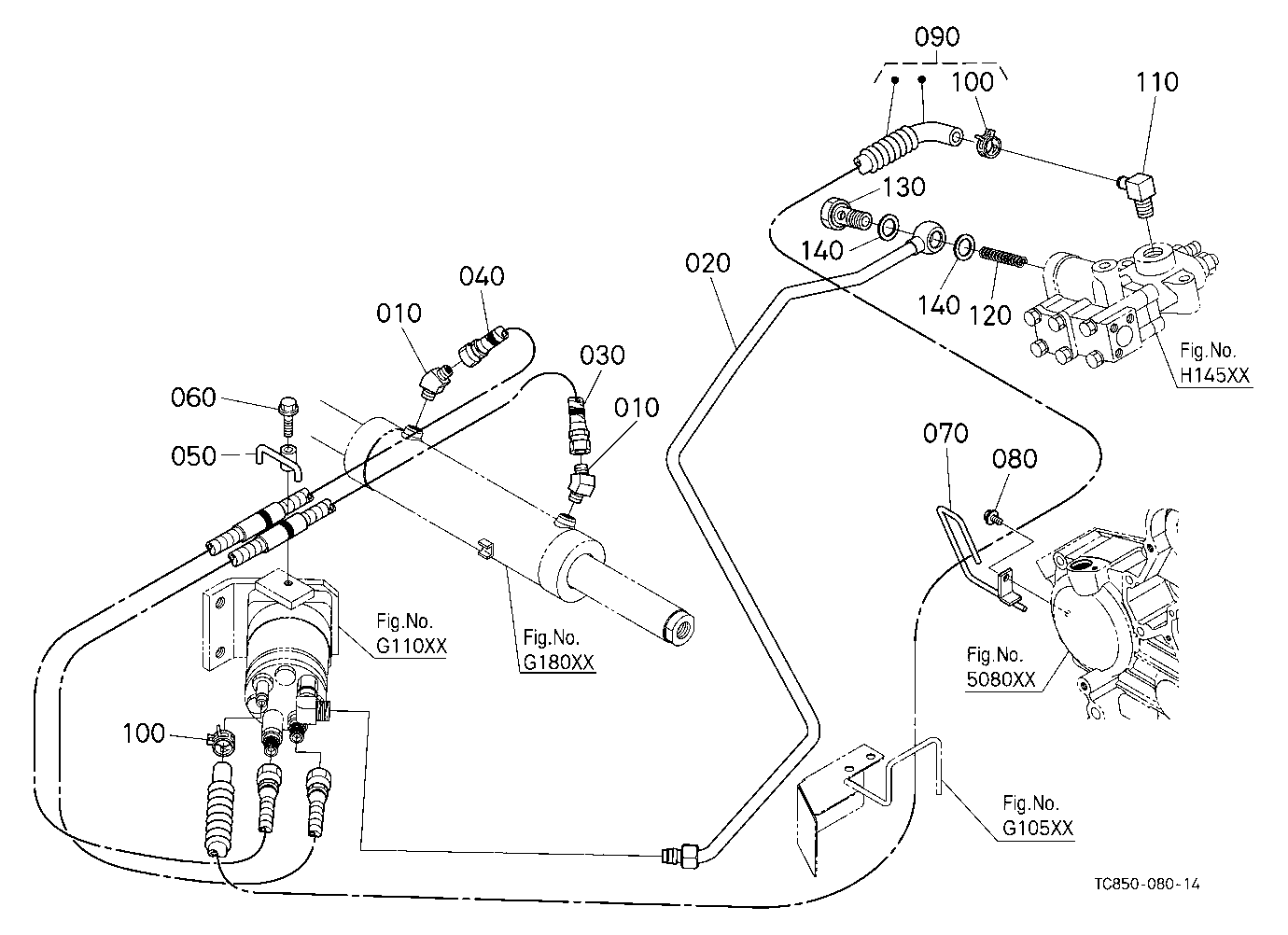 Hydraulic Oil Line (Steering)