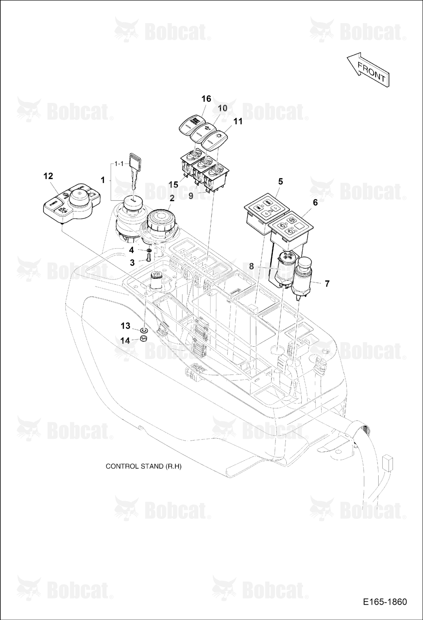 Electric Parts (Control Stand)