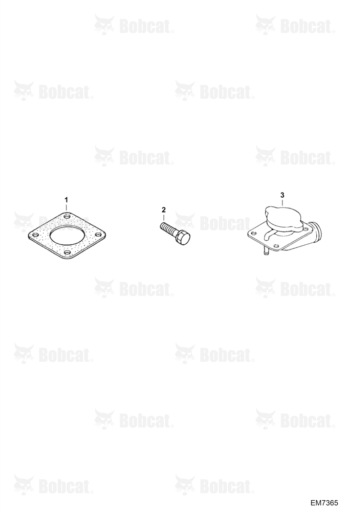 Coolant Filler Cap (Engine S/N 7U0001 - 4JB9999)