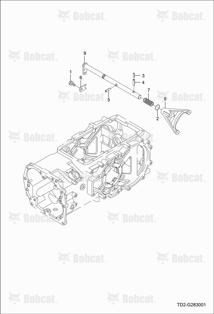 Rear Differential Lock Group