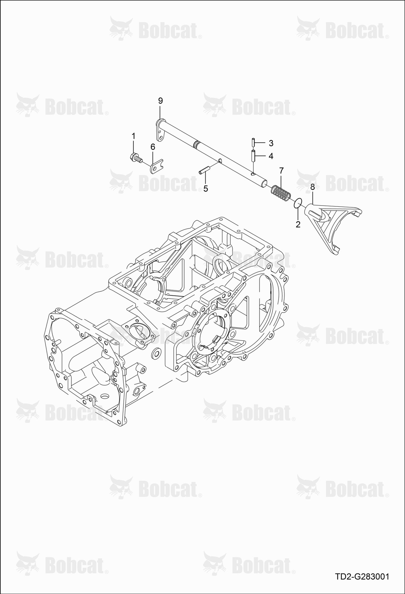Rear Differential Lock Group