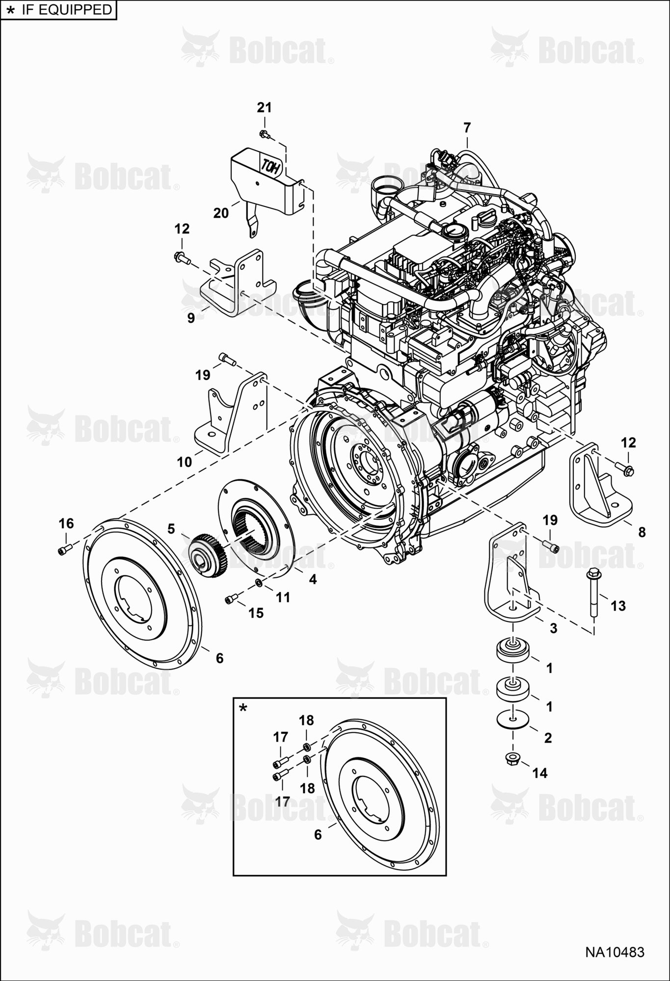 Engine & Attaching Parts (Engine Mounts)