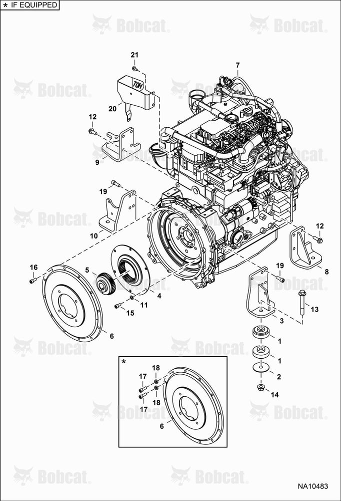 Engine & Attaching Parts (Engine Mounts)