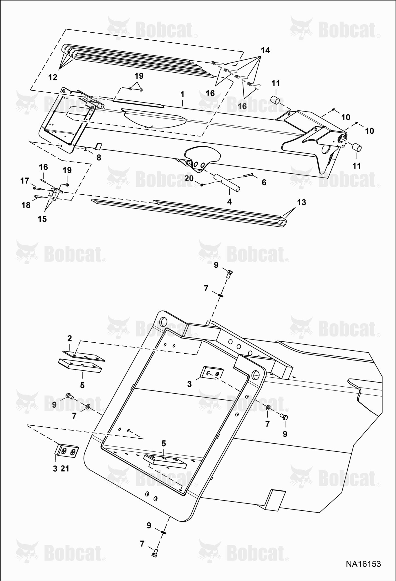 Outer Boom  B1CT14079 & Above