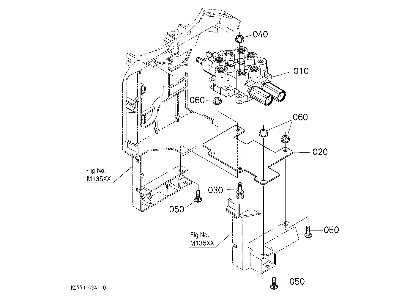 Front Control Valve Kit (Valve) [Option]