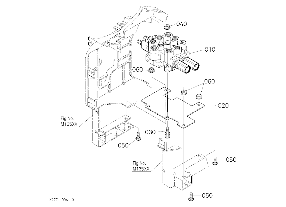 Front Control Valve Kit (Valve) [Option]