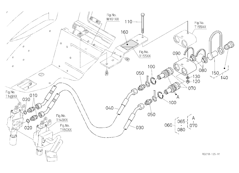 Auxiliary Control Valve Coupler (2Nd) (W/G No.L834