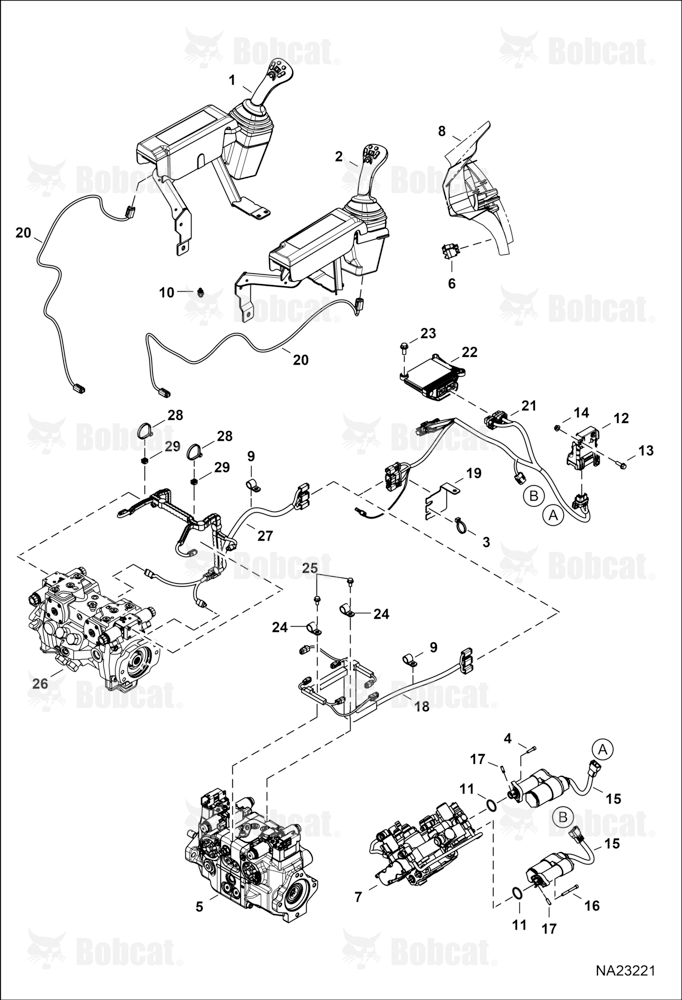 Controls Electrical (Selectable Joystick Controls) (1 Connection ACS Controller)