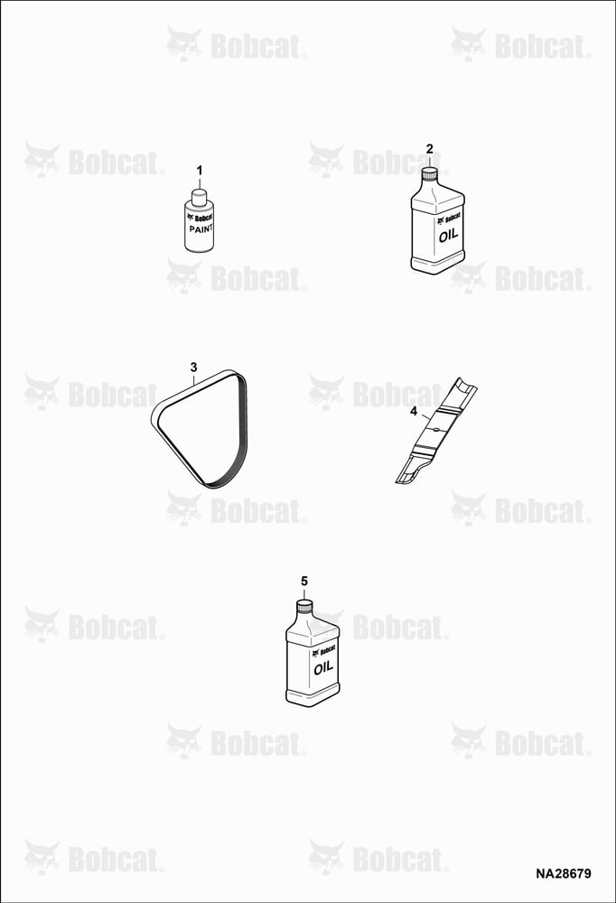 Maintenance Items (Service Parts)