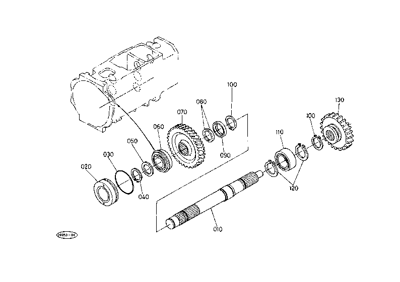 Pto Countershaft 1 [With Dual Clutch]
