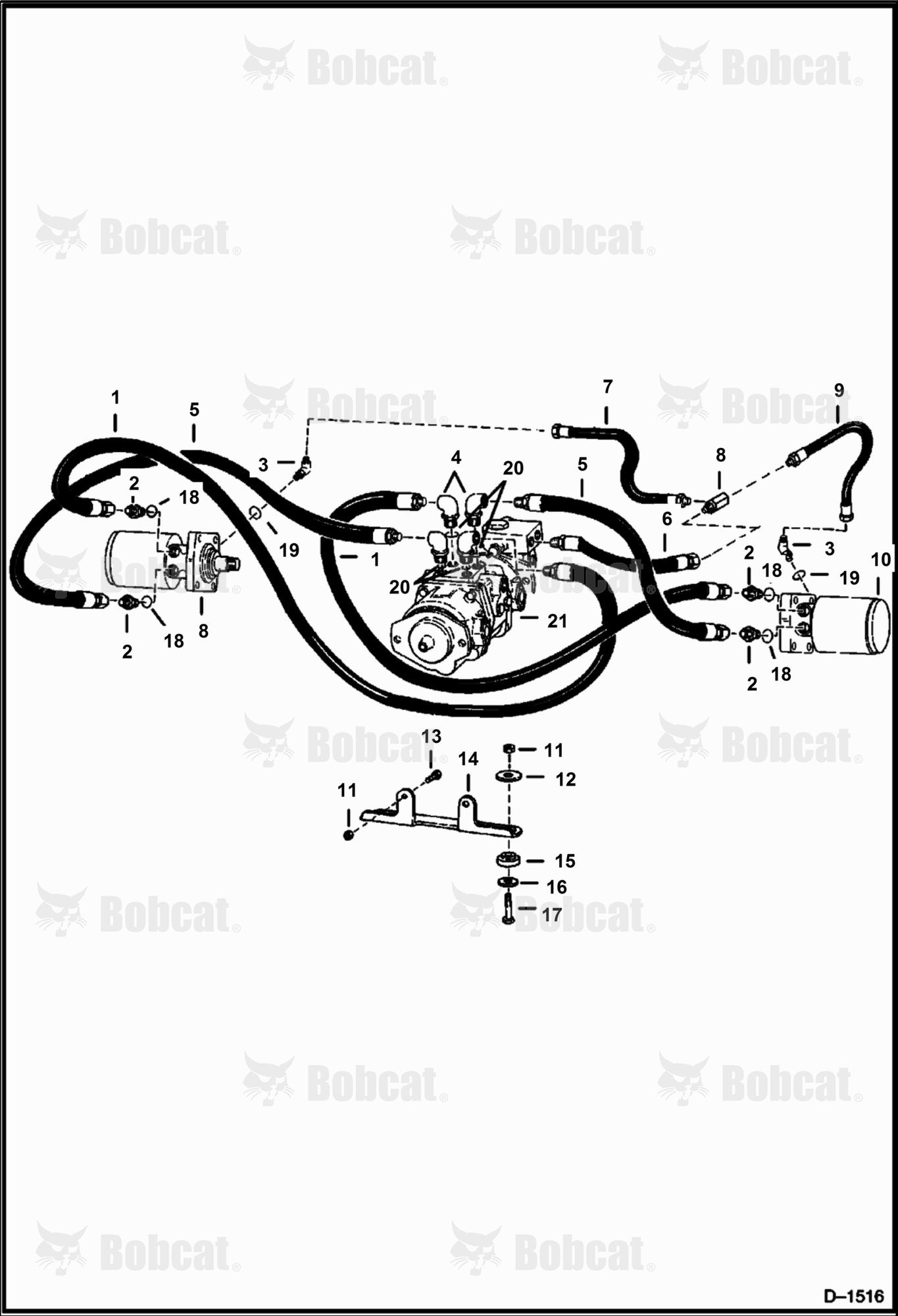 Hydrostatic Motor Circuitry