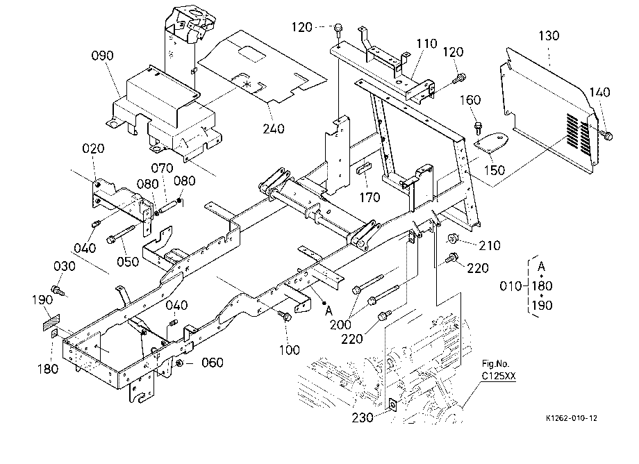 Main Frame/Steering Support