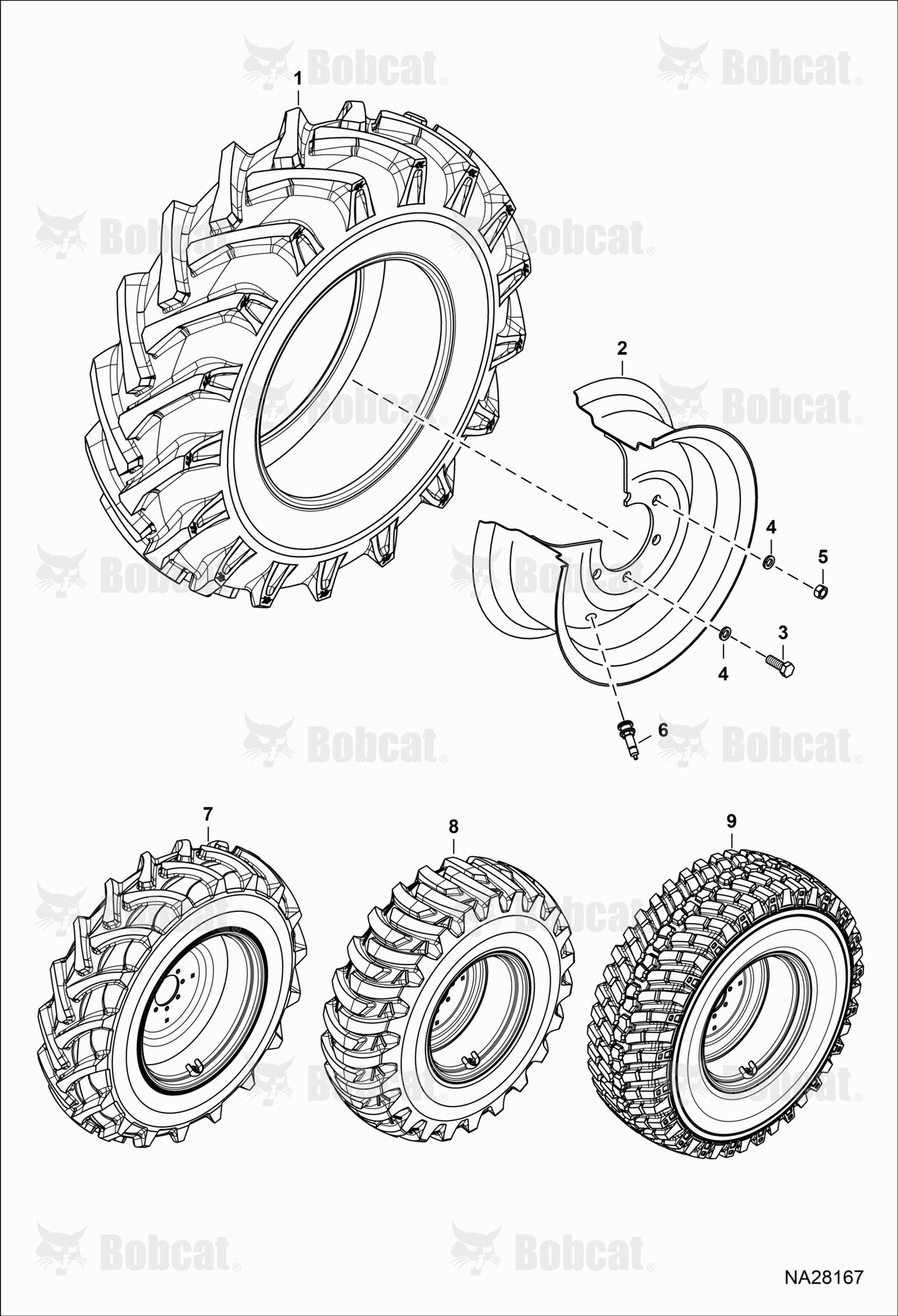 Tires & Rims (Rear)